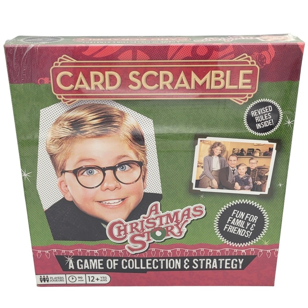 A Christmas Story Card Scramble Game NEW SEALED